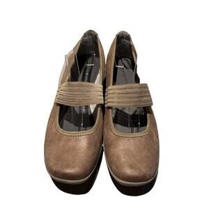 Easy Spirit Light Brown Alayna Mary Jane Slip on Comfort Shoe size 9